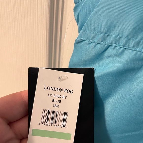 NWT London Fog blue snow suit 18 months - Picture 4 of 4